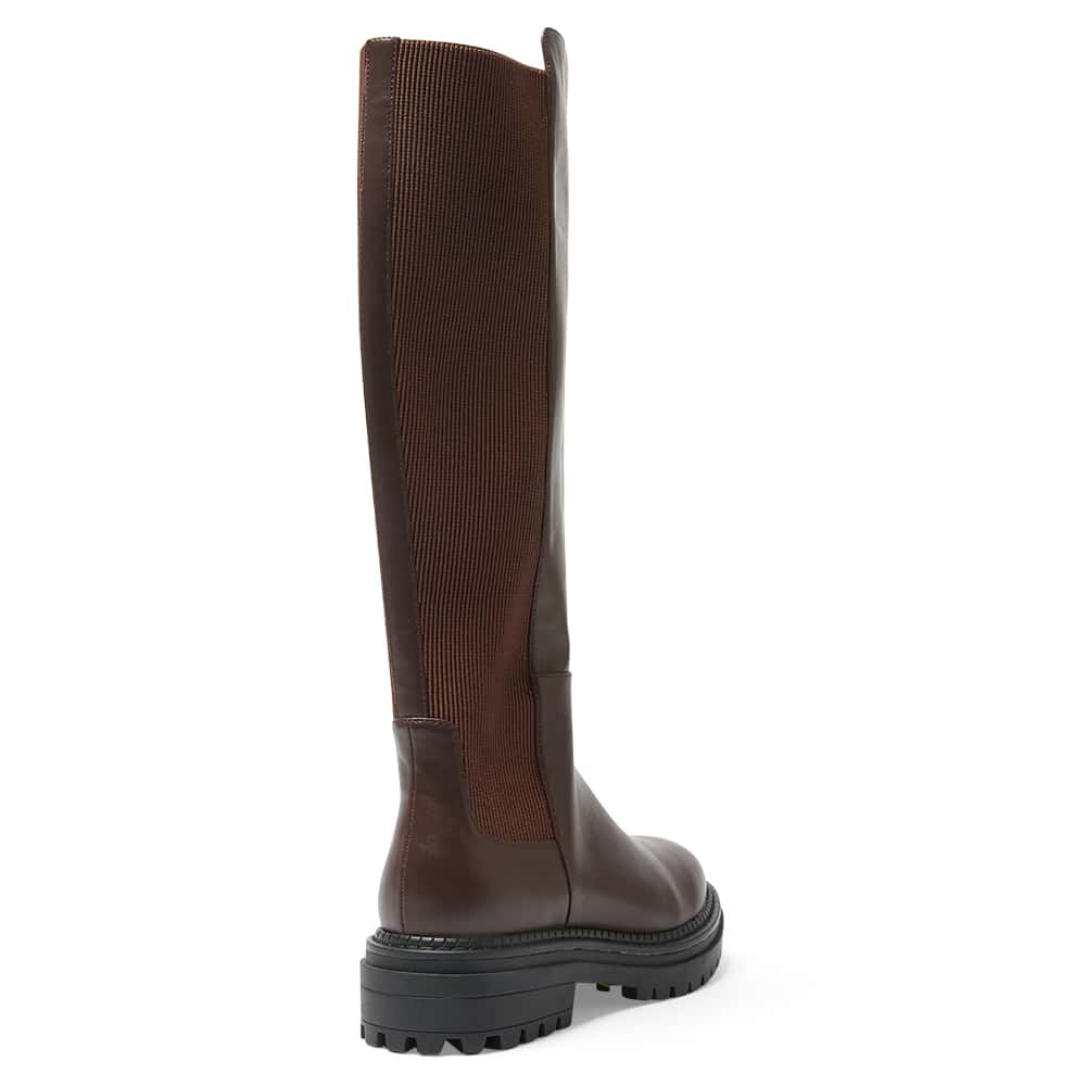 Hunter Boot in Chocolate Smooth