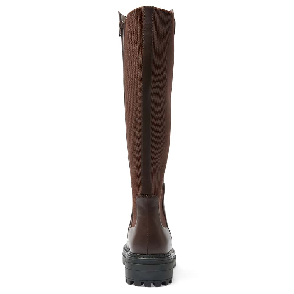 Hunter Boot in Chocolate Smooth
