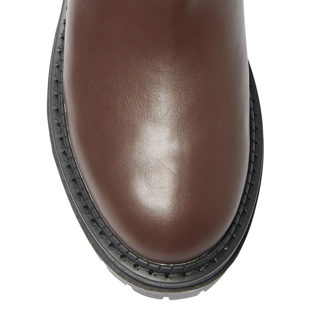 Hunter Boot in Chocolate Smooth