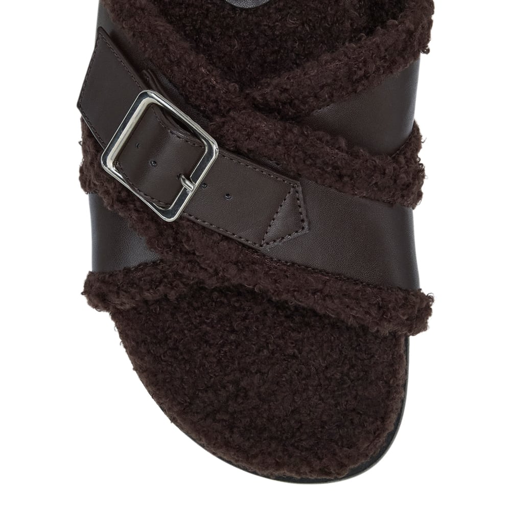Ida Sandal in Chocolate/chocolate