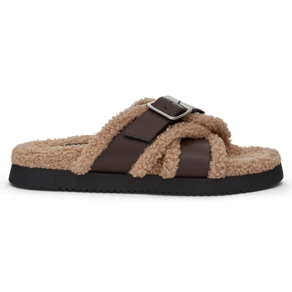 Ida Sandal in Chocolate/ Natural
