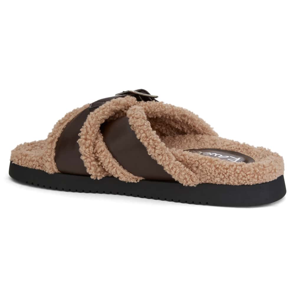 Ida Sandal in Chocolate/ Natural