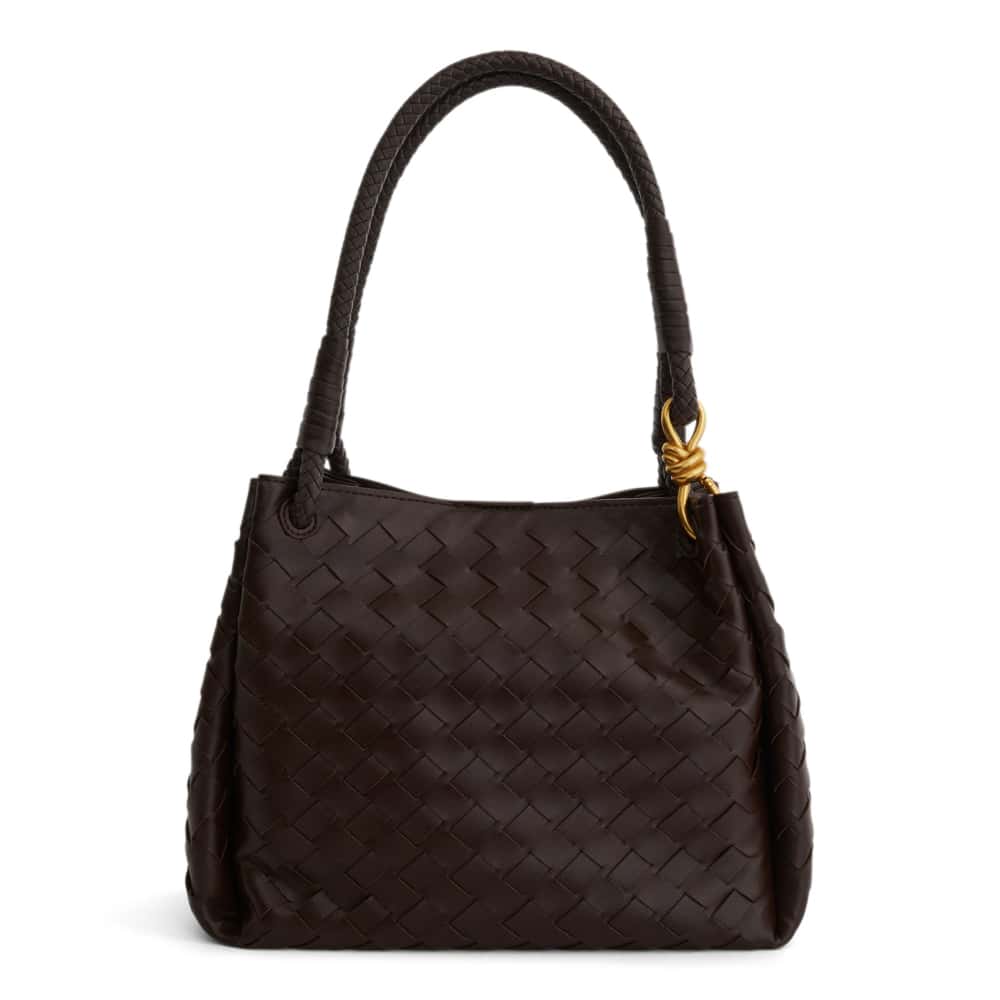 Isobel Tote in Chocolate Weave
