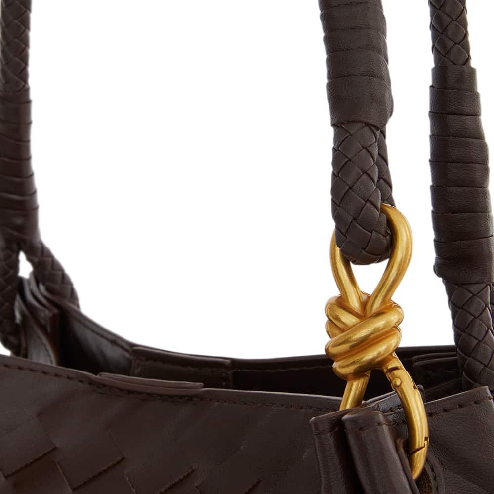 Isobel Tote in Chocolate Weave