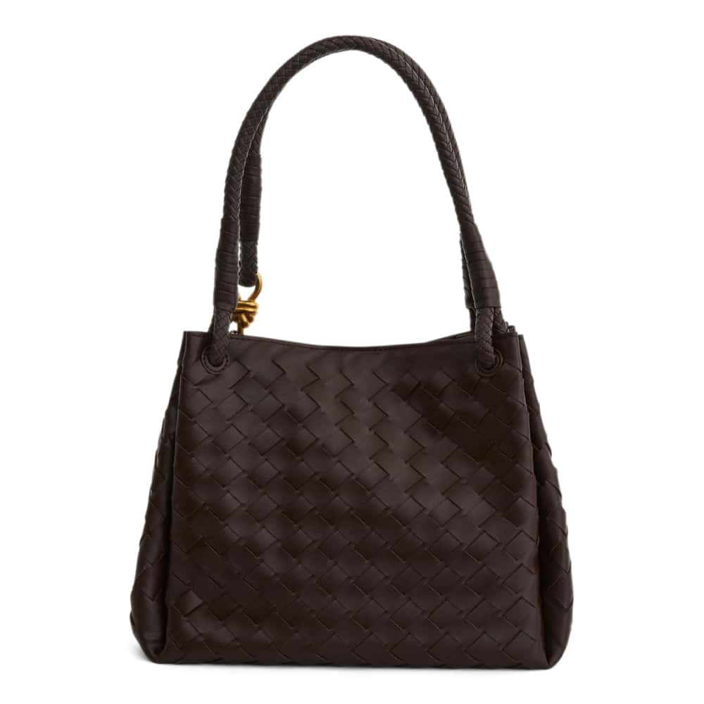 Isobel Tote in Chocolate Weave