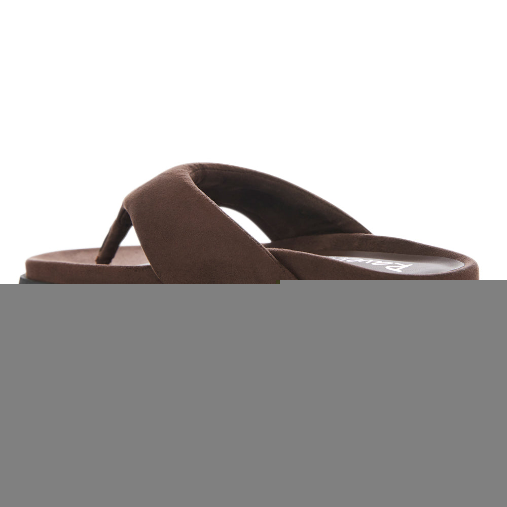 Ivy Thongs in Chocolate Micro
