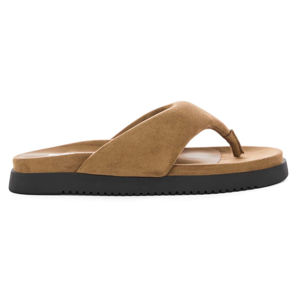Ivy Thongs in Tan Micro