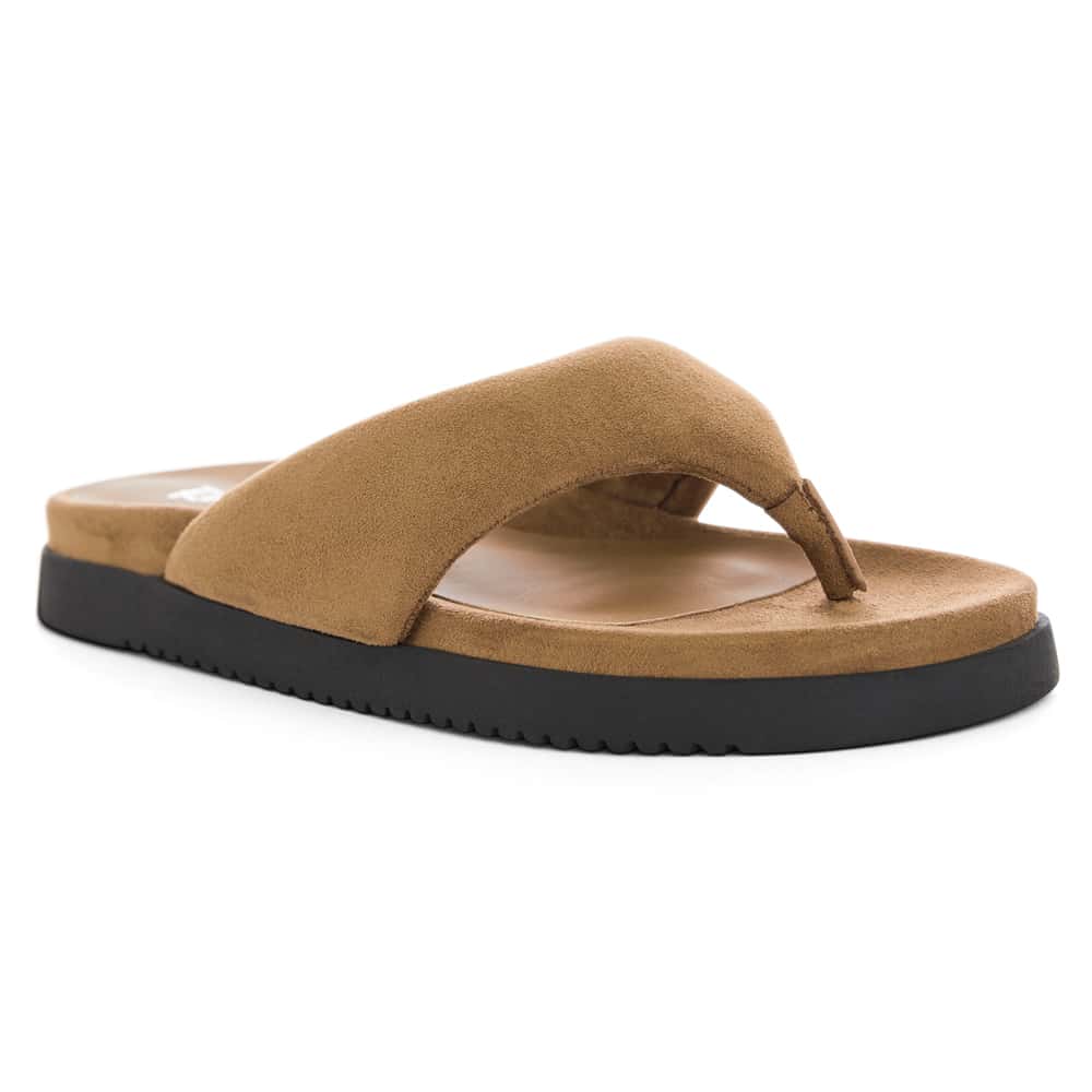 Ivy Thongs in Tan Micro