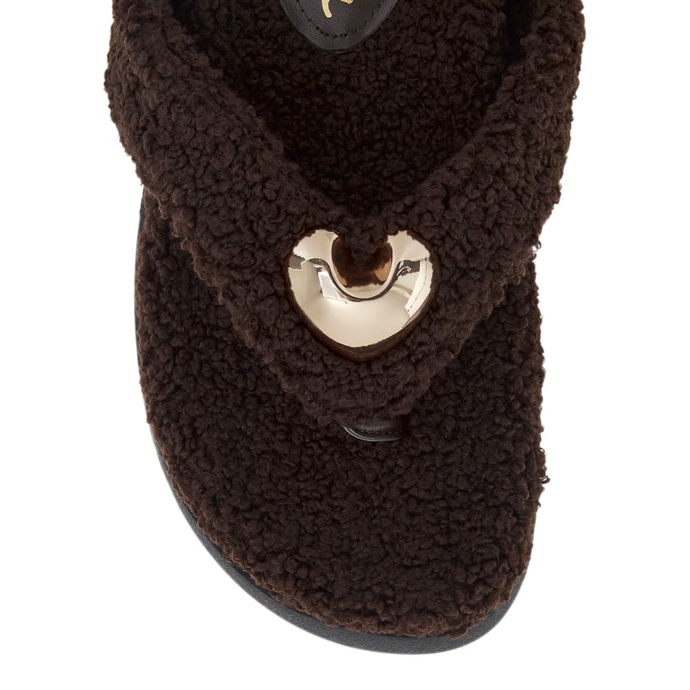 Izzy Sandal in Chocolate