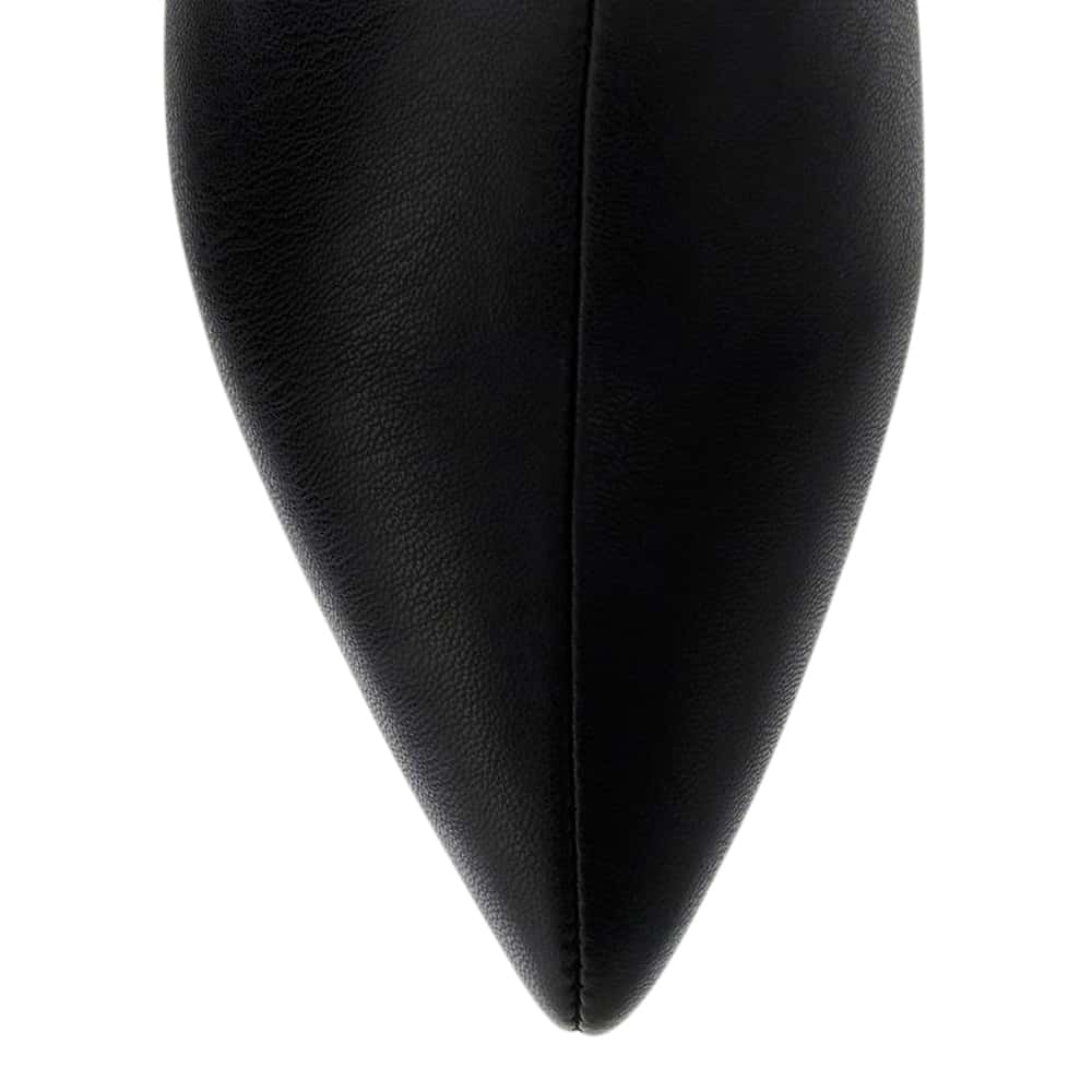 Jacob Boot in Black Smooth