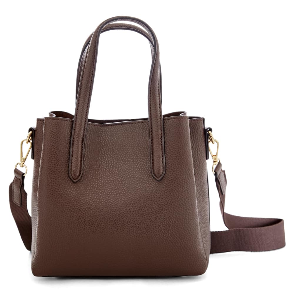 Jada Handbag in Chocolate Pebble