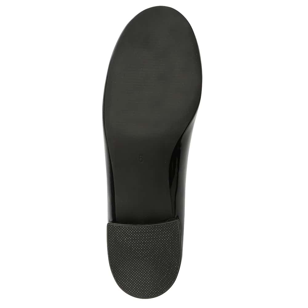 Janet Heel in Black Patent