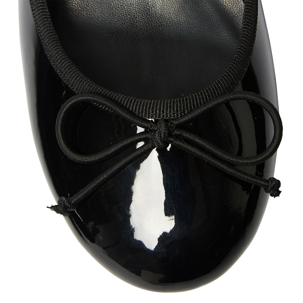 Janet Heel in Black Patent