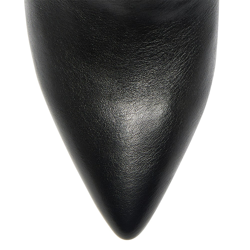 Jared Boot in Black Smooth