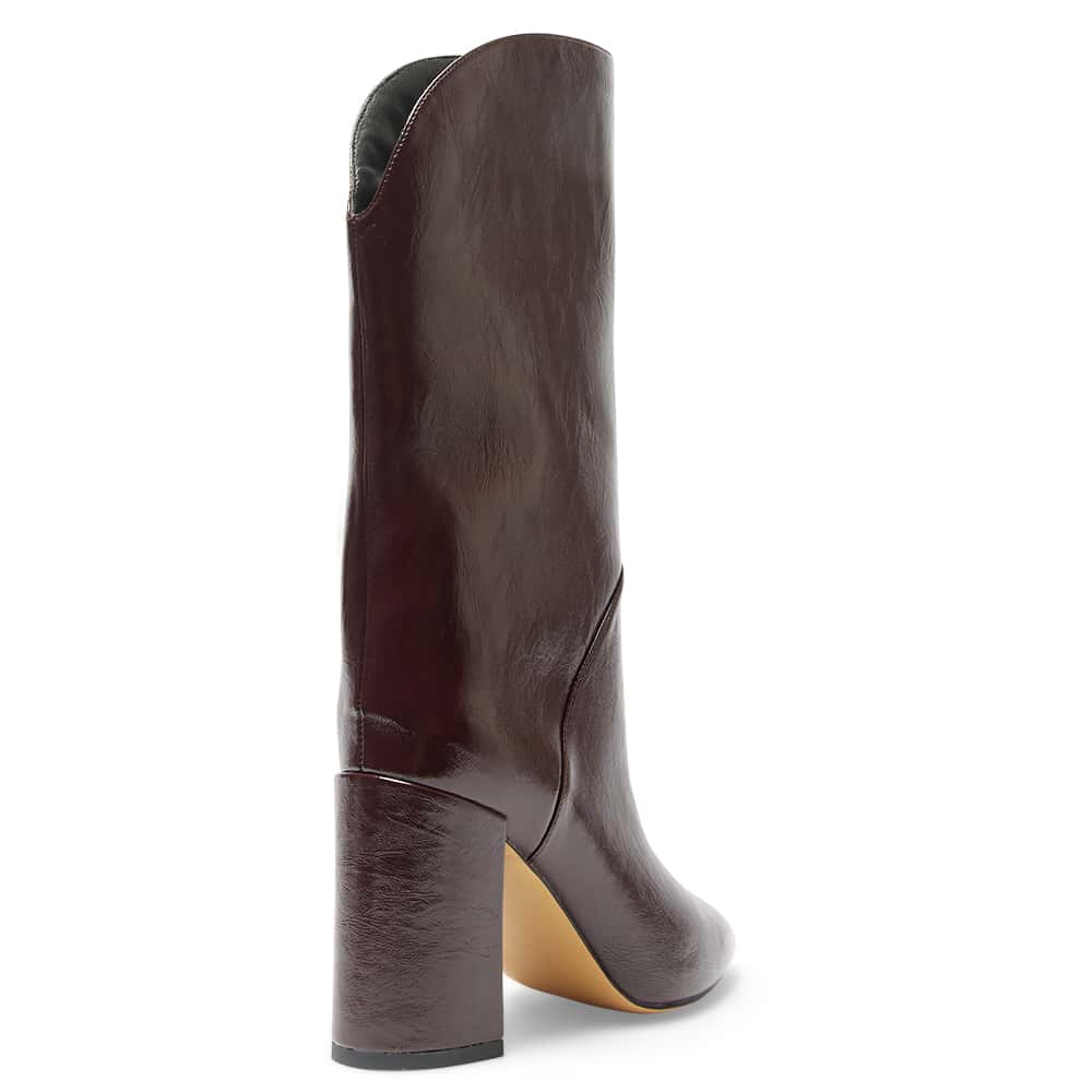 Jared Boot in Wine Hi Shine