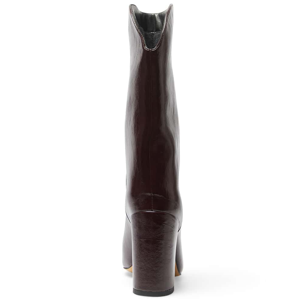 Jared Boot in Wine Hi Shine