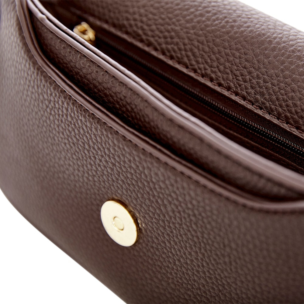 Jessie Handbag in Chocolate Pebble