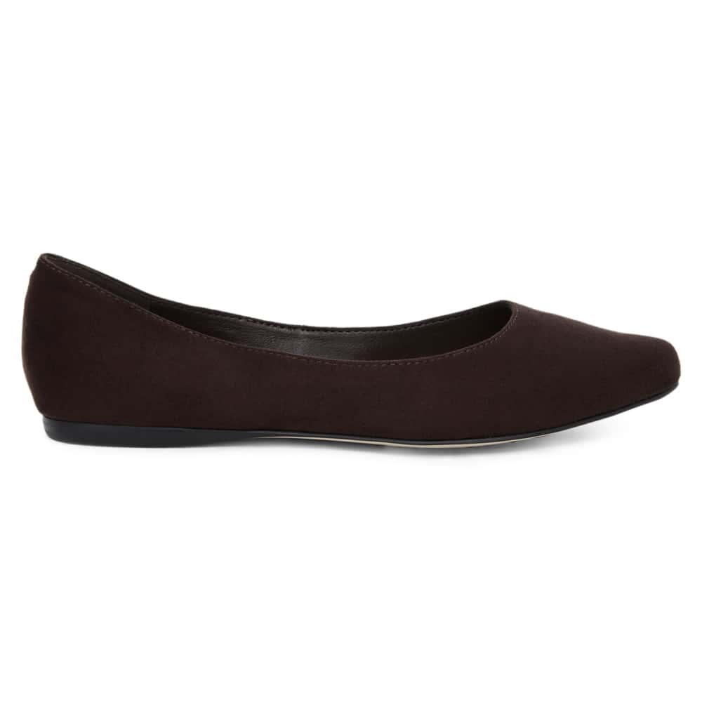 Joyce Ballet Flat in Chocolate
