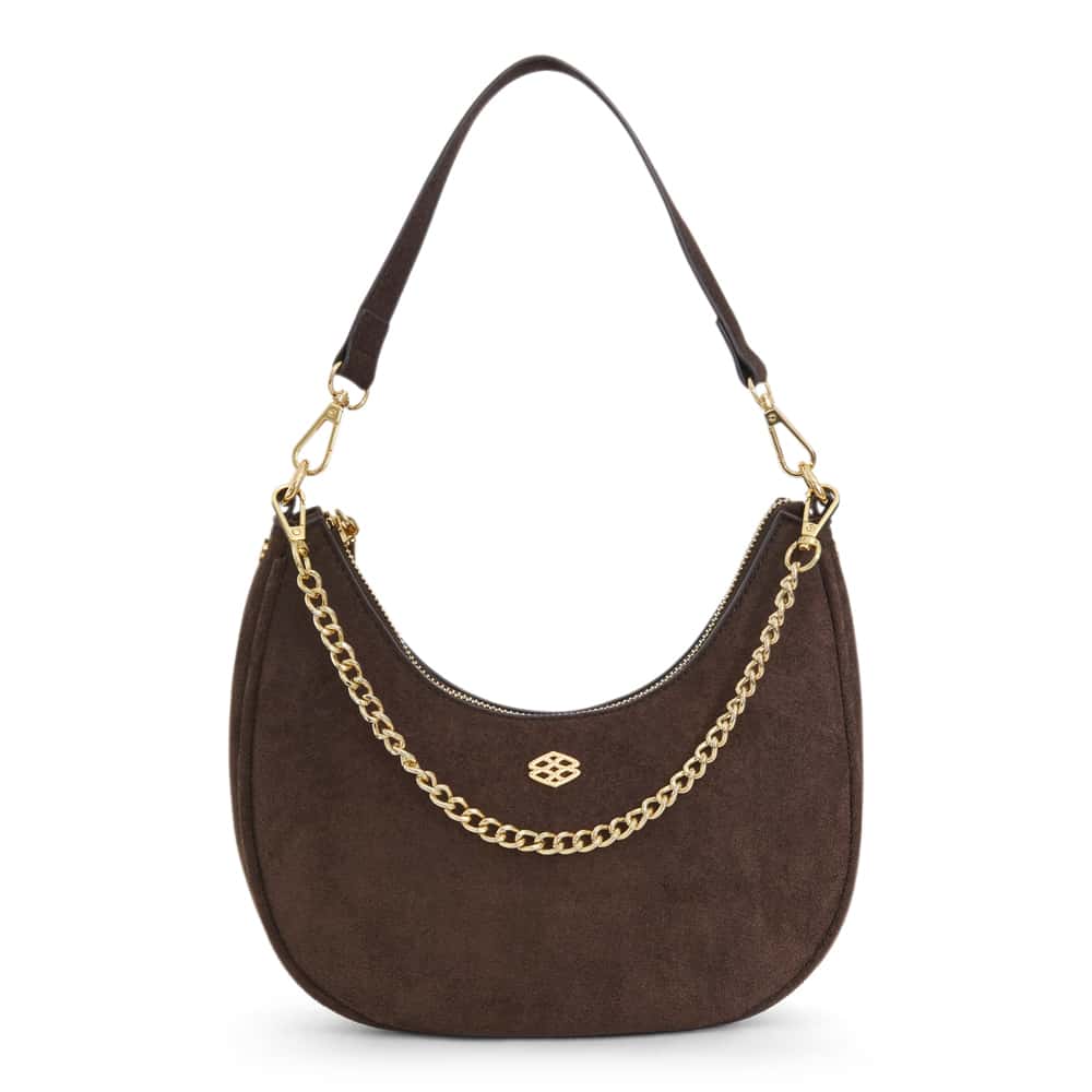Julia Handbag in Chocolate Micro