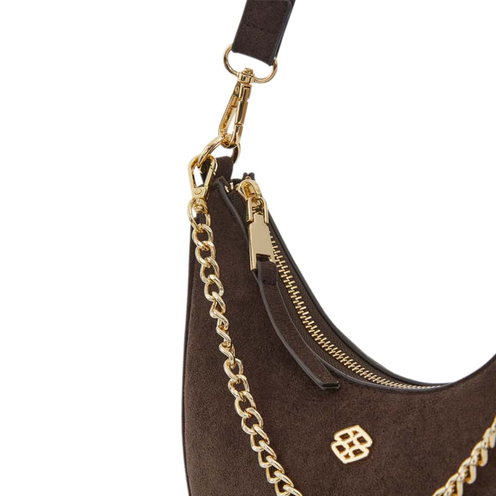 Julia Handbag in Chocolate Micro