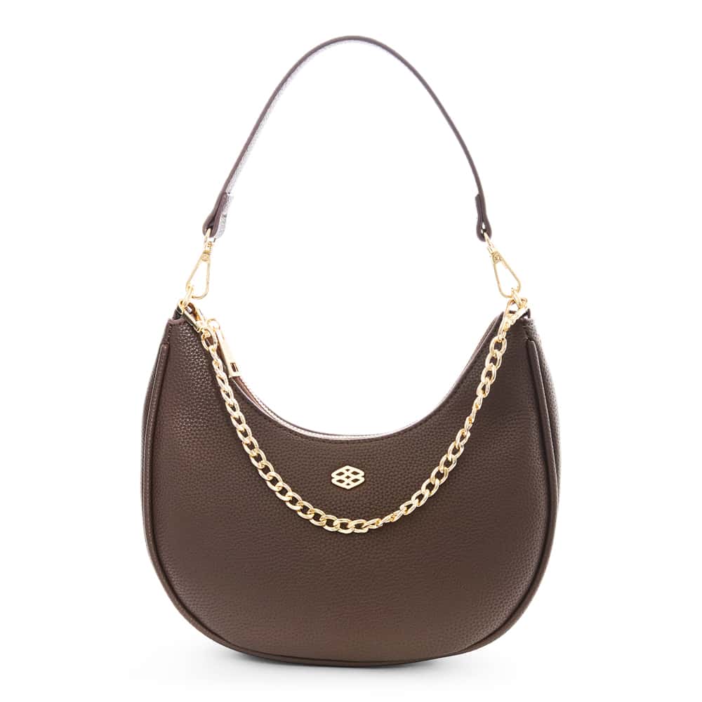 Julia Handbag in Chocolate Pebble