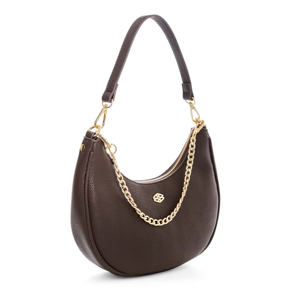 Julia Handbag in Chocolate Pebble