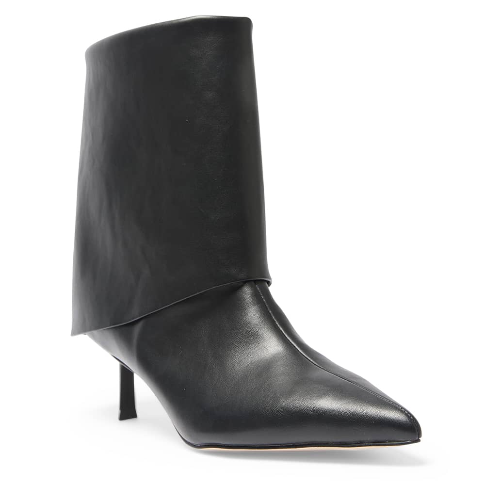 Julian Boot in Black Smooth