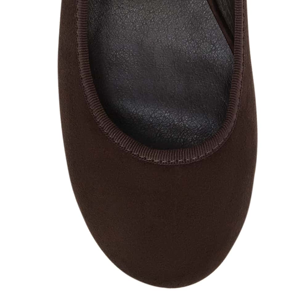 Juliet Heel in Chocolate  Micro