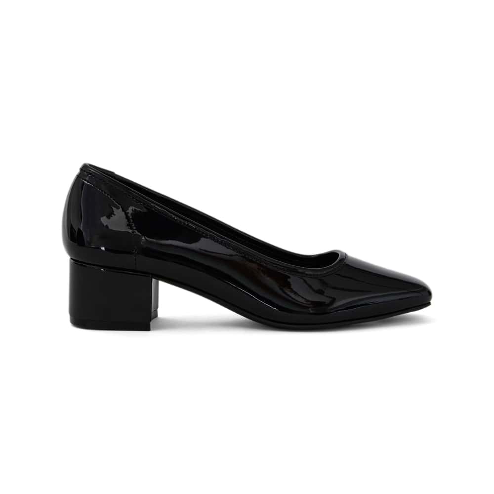 Kala Pumps in Black Patent