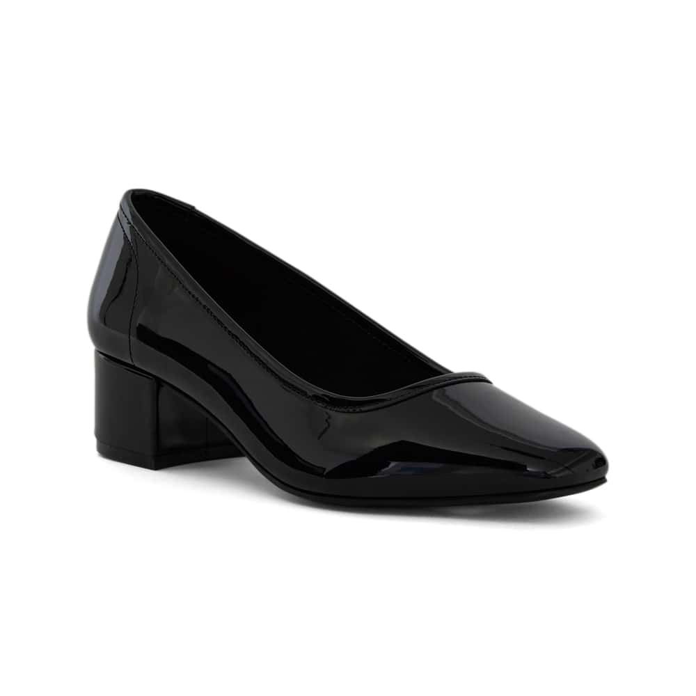 Kala Pumps in Black Patent