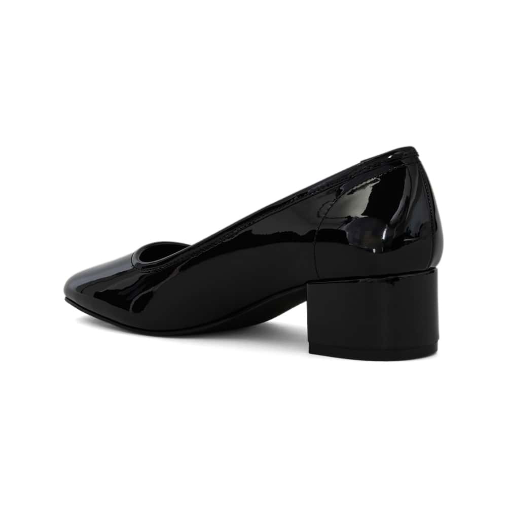 Kala Pumps in Black Patent