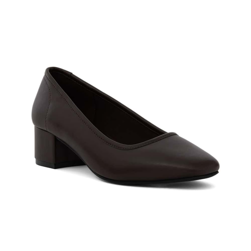 Kala Pumps in Chocolate Smooth
