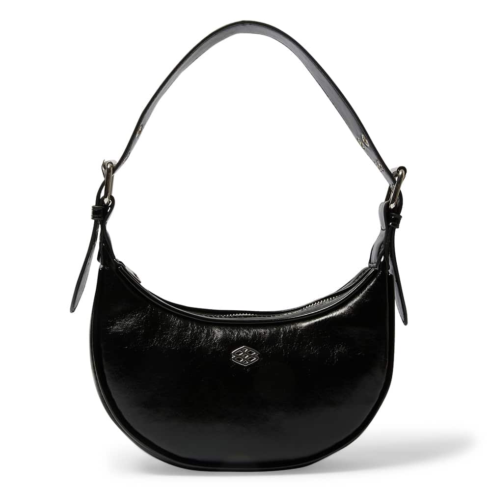 Karma Bag in Black Smooth
