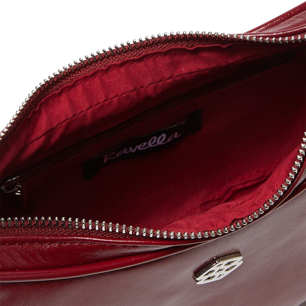 Karma Bag in Cherry Smooth Smooth