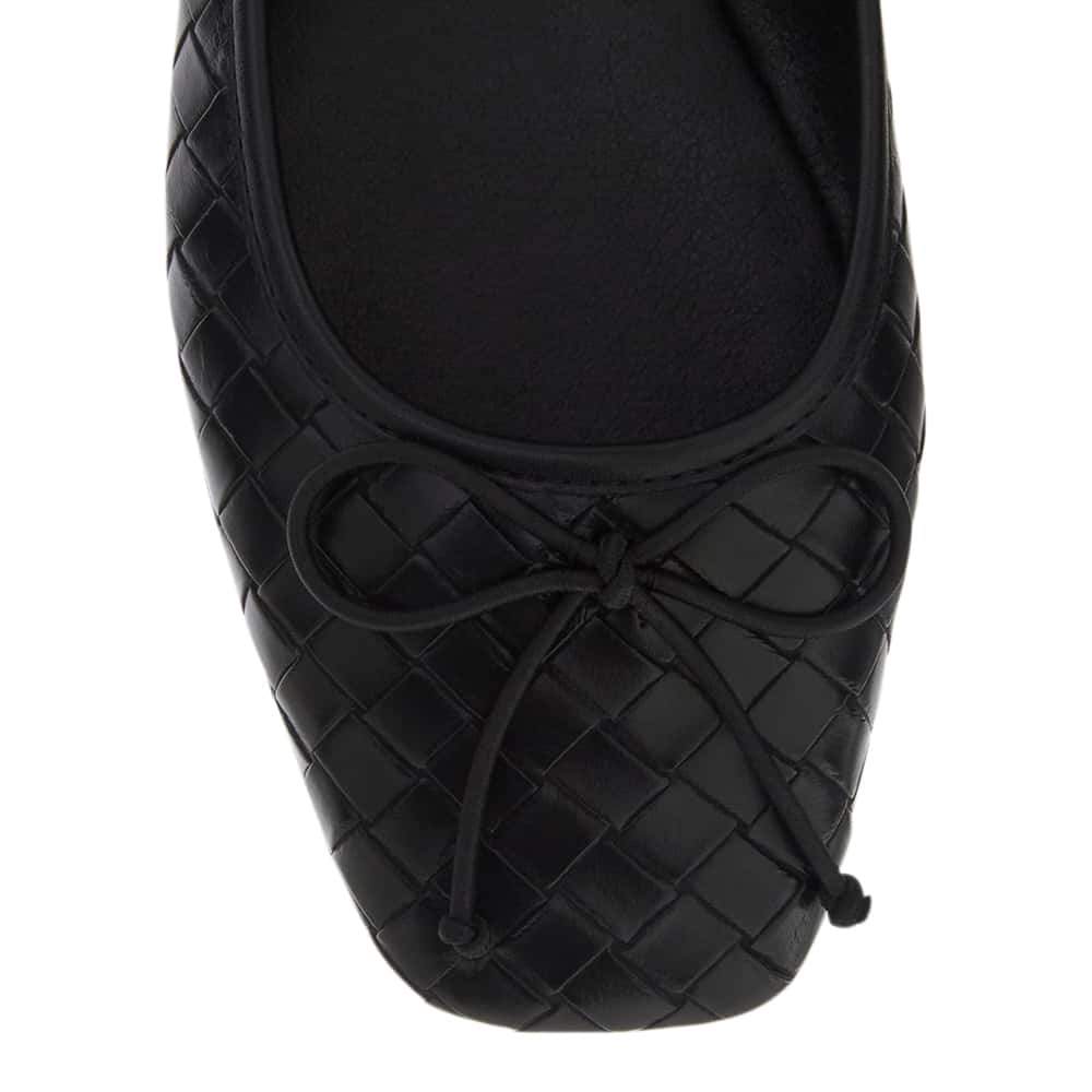 Kasey Ballet Flat in Black