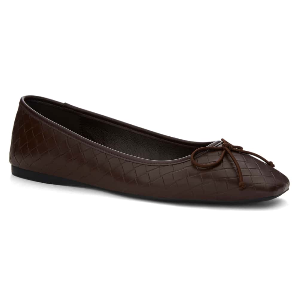 Kasey Ballet Flat in Chocolate