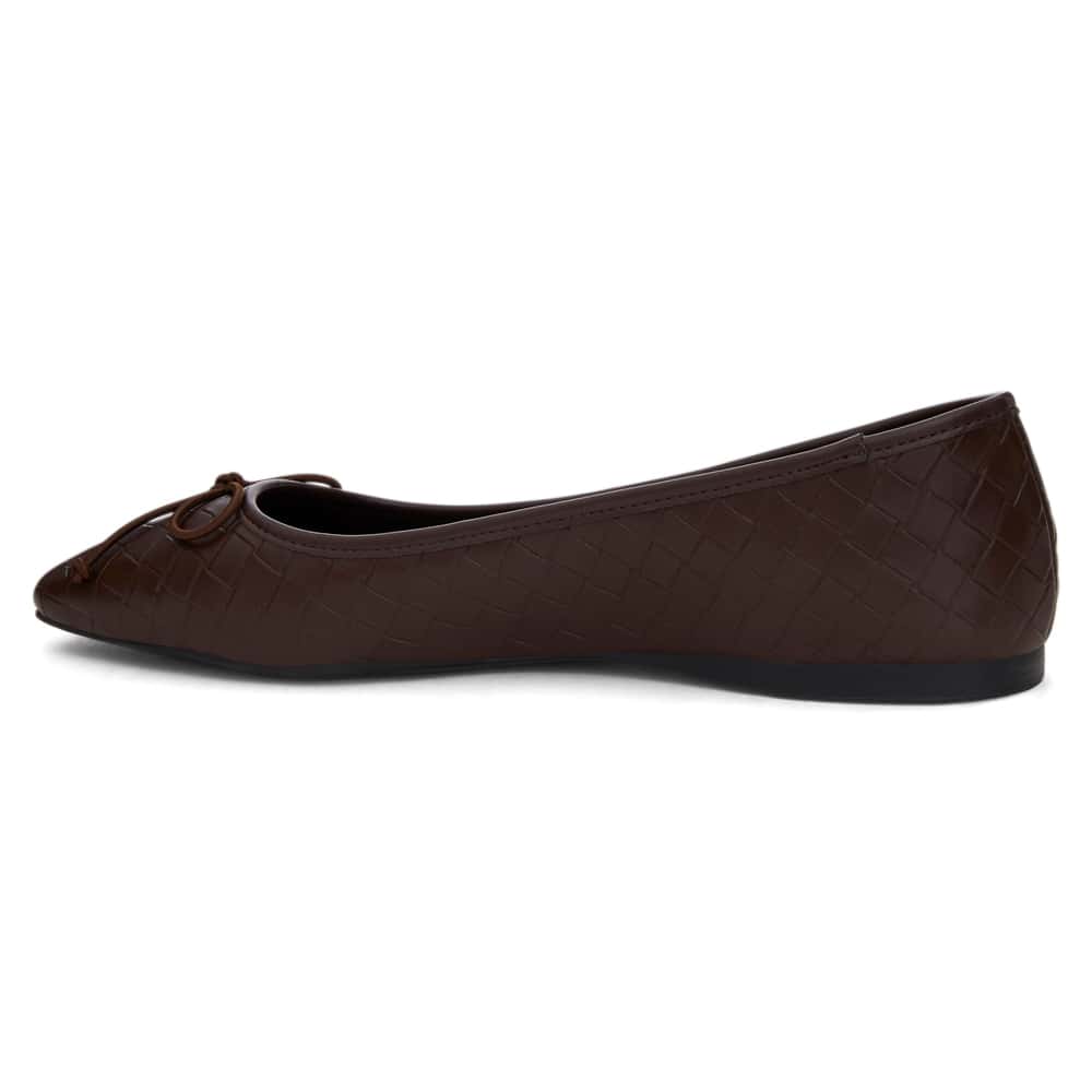 Kasey Ballet Flat in Chocolate