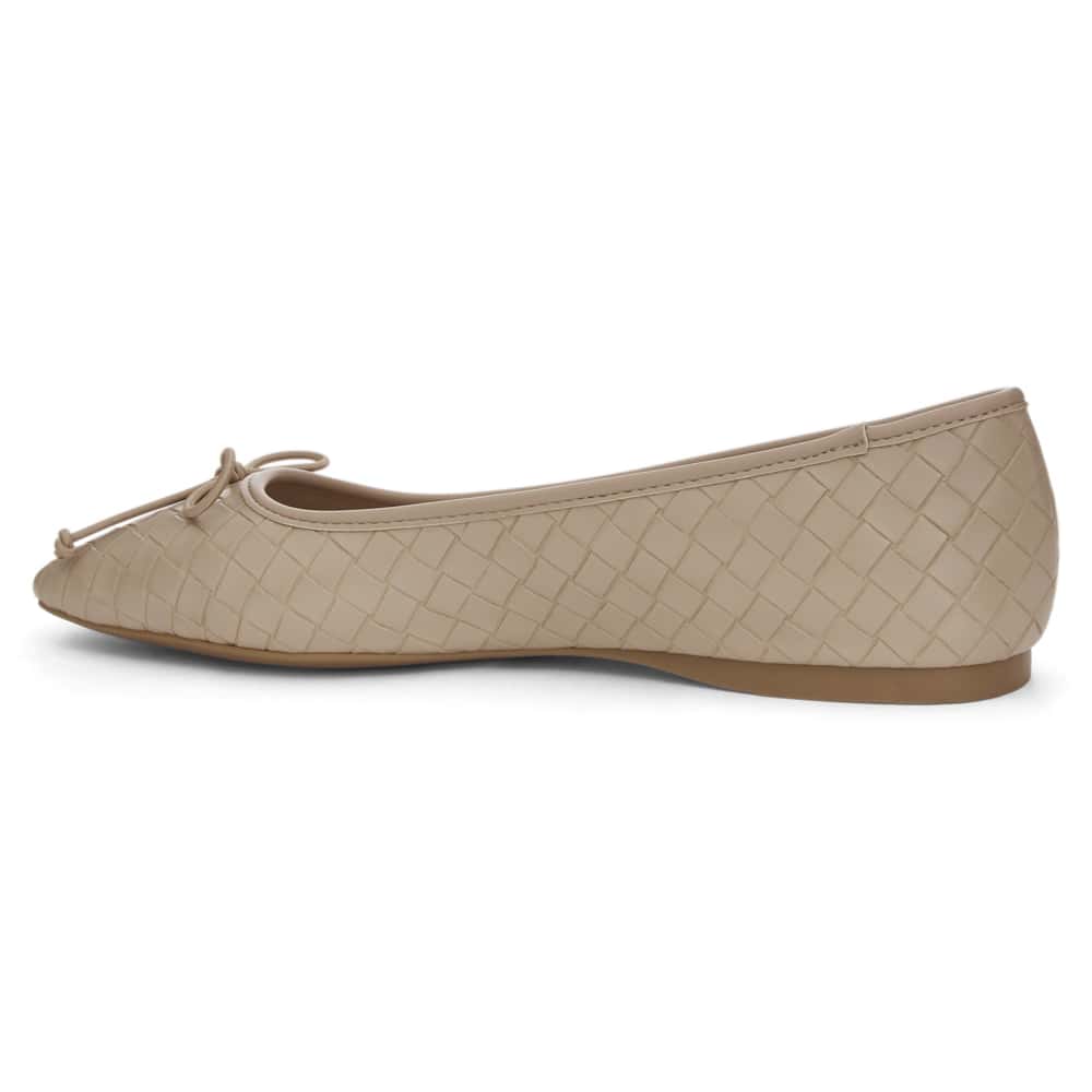 Kasey Ballet Flat in Nude