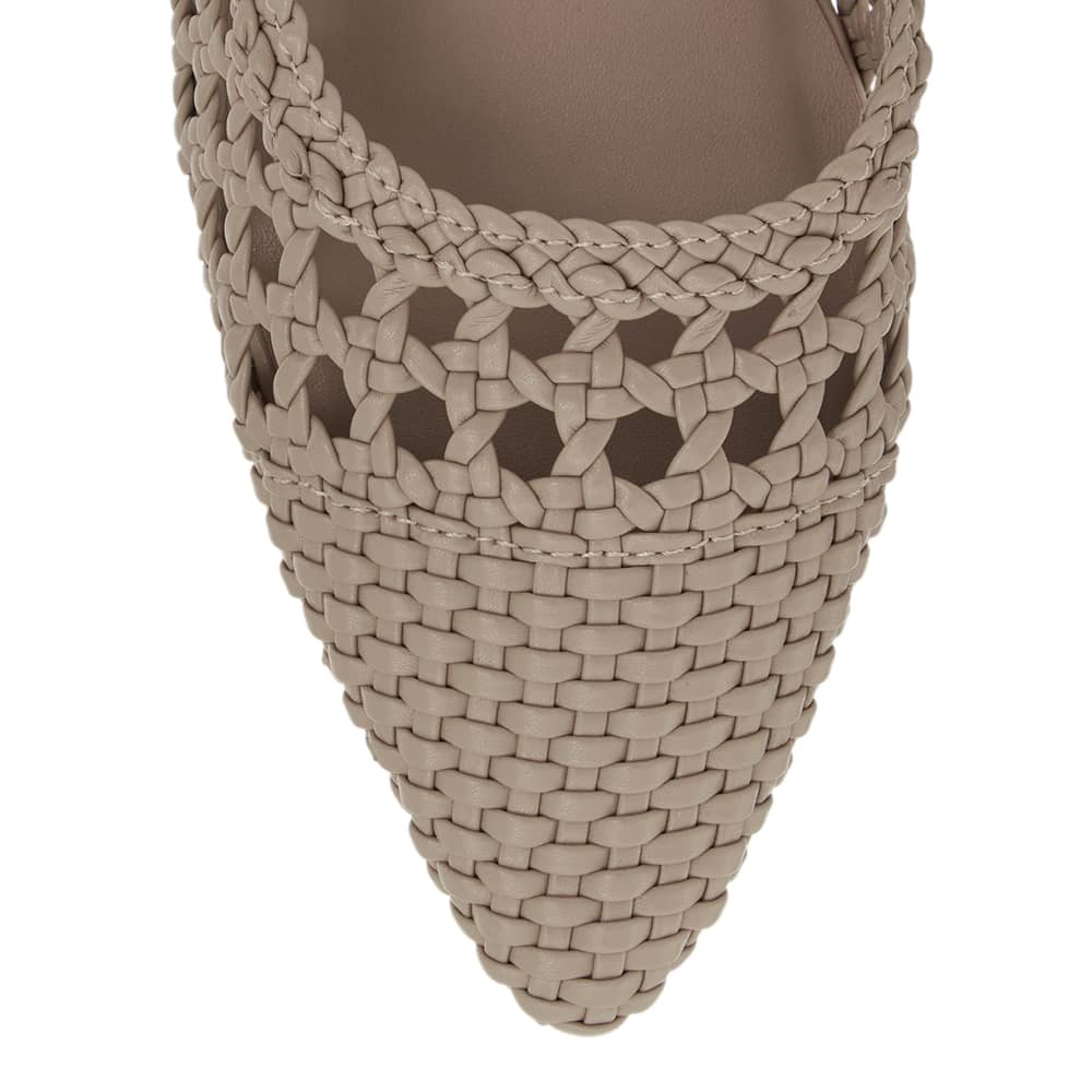 Kindle Ballet Flat in Nude Weave