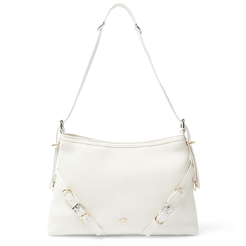 Koko Handbag in White Smooth