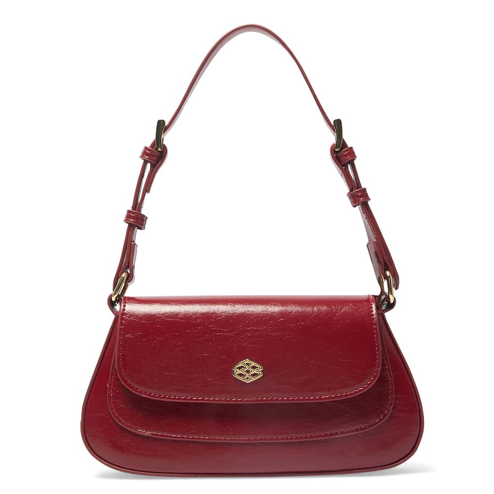 Kyla Bag in Wine Smooth Smooth