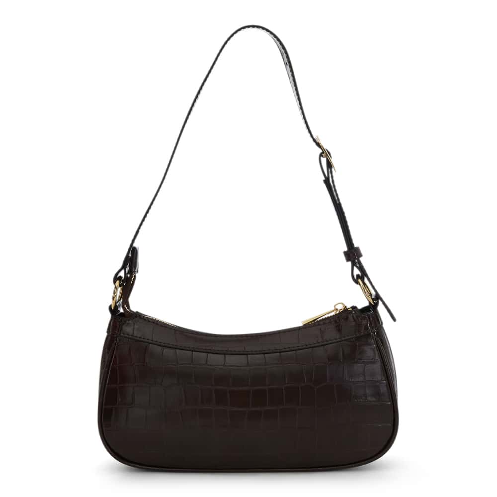 Lara Bag in Chocolate Croc Croc