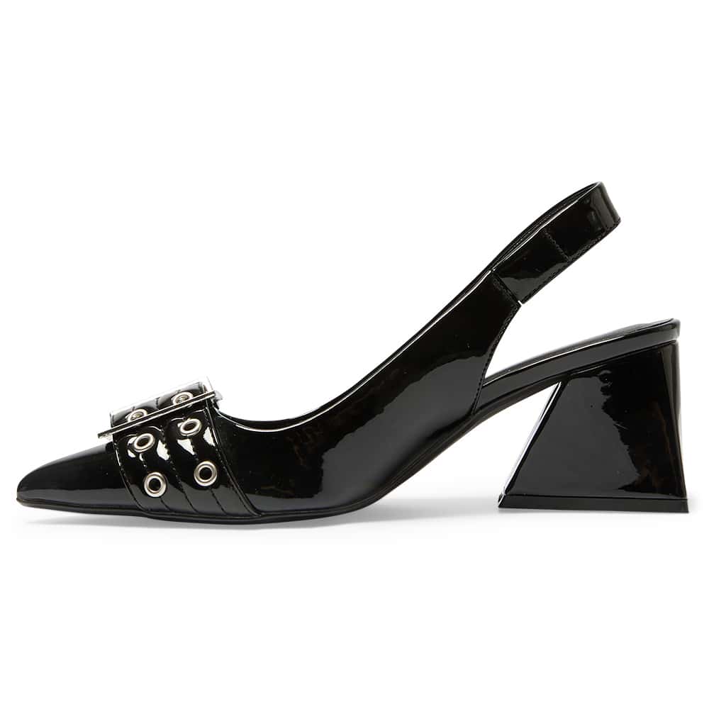 Legacy Heel in Black Patent