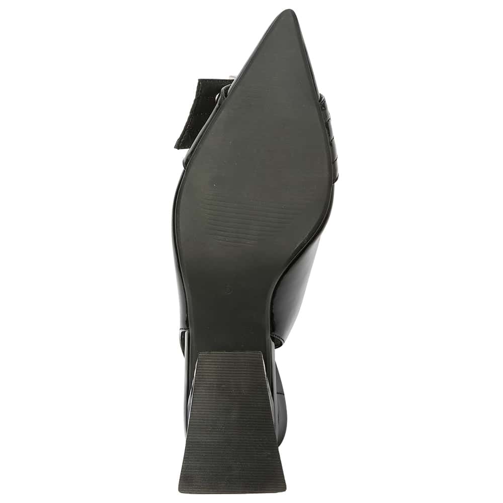 Legacy Heel in Black Patent