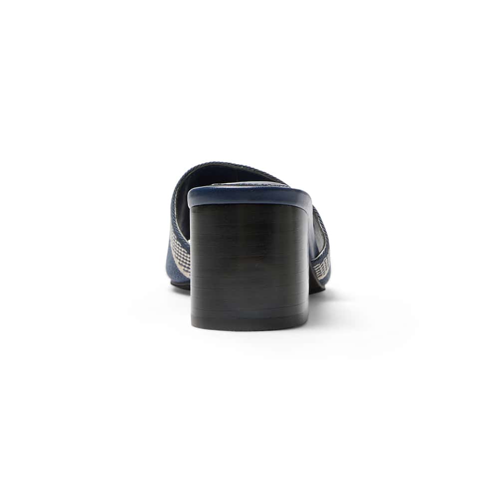 Liberty Heel in Navy