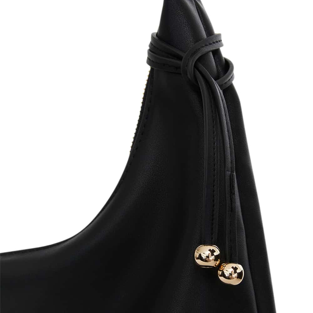 Liz Bag in Black Smooth