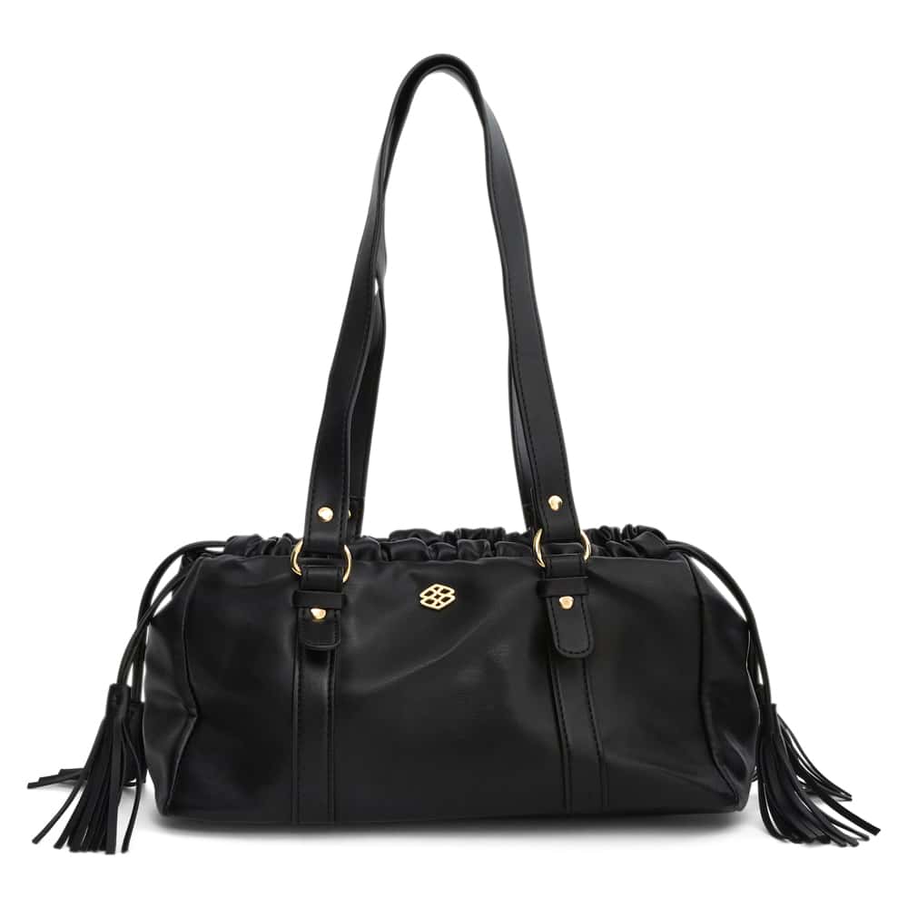 Lola Bag in Black Smooth