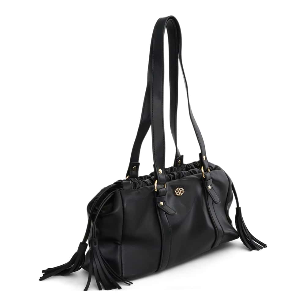 Lola Bag in Black Smooth