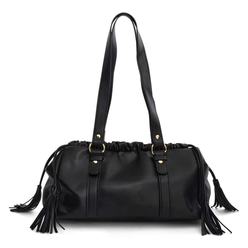 Lola Bag in Black Smooth