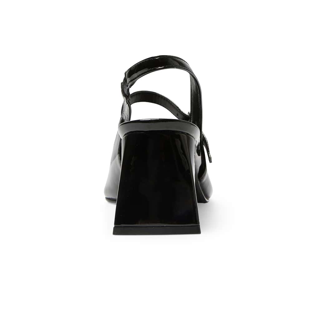 Loyal Heel in Black Patent
